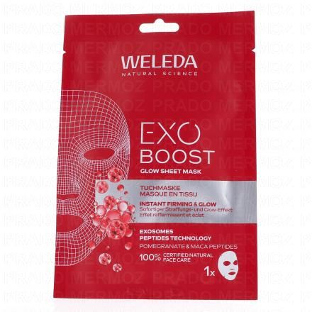 WELEDA Exo Boost - Masque en tissu Glow 20ml
