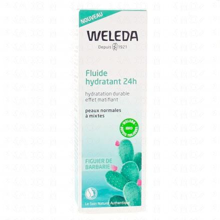 WELEDA Figuier de barbarie - Fluide hydratant 24h tube 30ml
