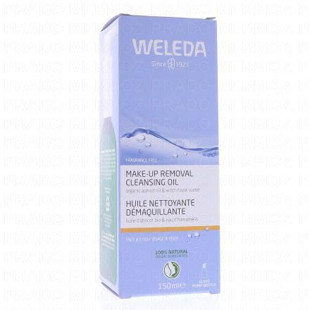 WELEDA Huile Nettoyante D&eacute;maquillante 150ml