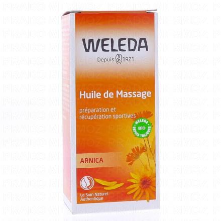 WELEDA Huile de massage &agrave; l'Arnica (flacon 50ml)