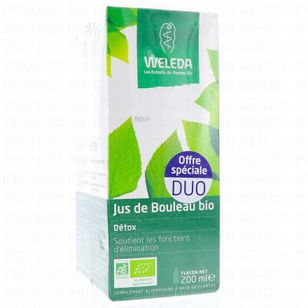 WELEDA Jus de bouleau bio (lot 2 x 200ml)