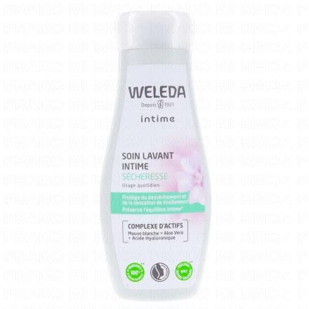 WELEDA Mauve blanche - Soin Lavant Intime Sécheresse Bio 200ml