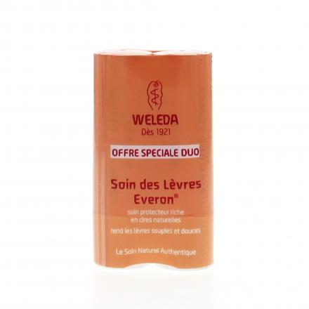 WELEDA Soin des lèvres Everon lot de 2