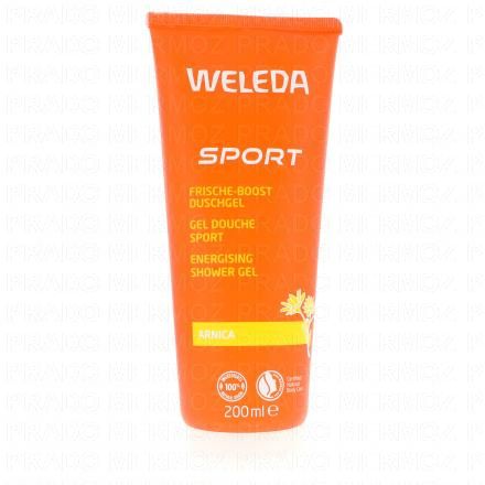 WELEDA Sport - Gel douche &agrave; l'arnica bio 200ml