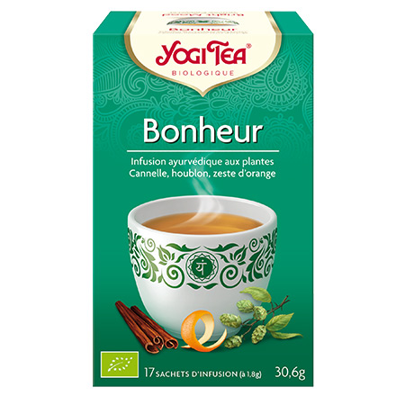 YOGI TEA Bonheur 17 sachets de 2g