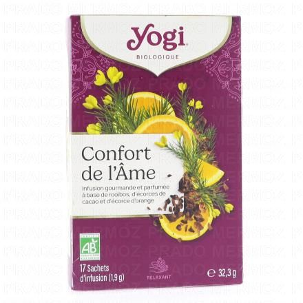 YOGI TEA Confort de l'âme - Infusion ayurvédique aux épices x17 sachets