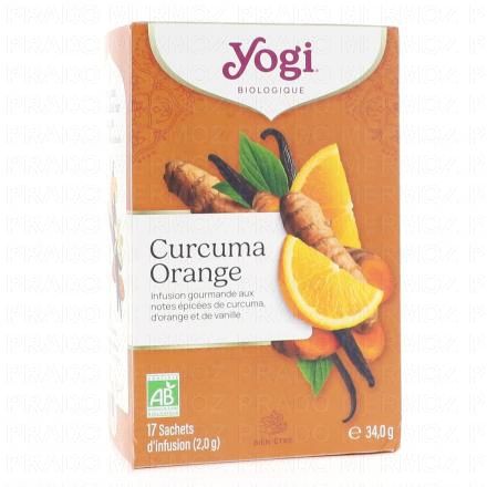 YOGI TEA Curcuma Orange Bio 17 sachets