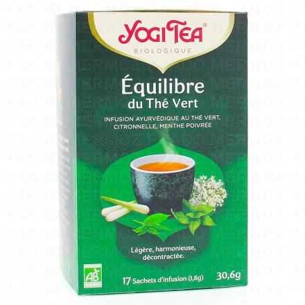 YOGI TEA Equilibre du Th&eacute; Vert 17 sachets