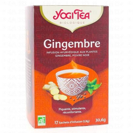 YOGI TEA Gingembre 17 sachets