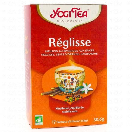 YOGI TEA R&eacute;glisse 17 sachets