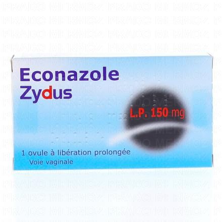 ZYDUS ECONAZOLE L.P. 150 mg ovule à libération prolongé