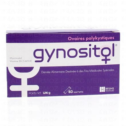 GYNOSITOL Syndrome des ovaires polykystiques (60 sachets)