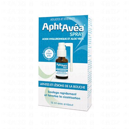 APHTAVEA Solution traitante des aphtes et lésions buccales (spray avec embout 15 ml)