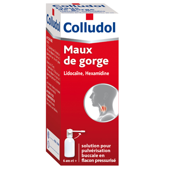 COLLUDOL collutoire maux de gorge