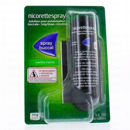 NICORETTE Spray 1 mg/dose (flacon de 13,2 ml)