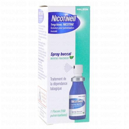 NICOTINELL 1 mg/dose, solution pour pulvérisation buccale (1 spray)