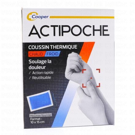 ACTIPOCHE Coussin thermique chaud/froid 10x15cm