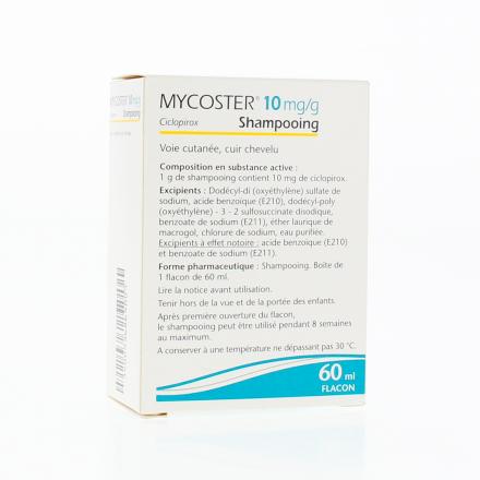 MYCOSTER Shampooing 10mg/g 60ml