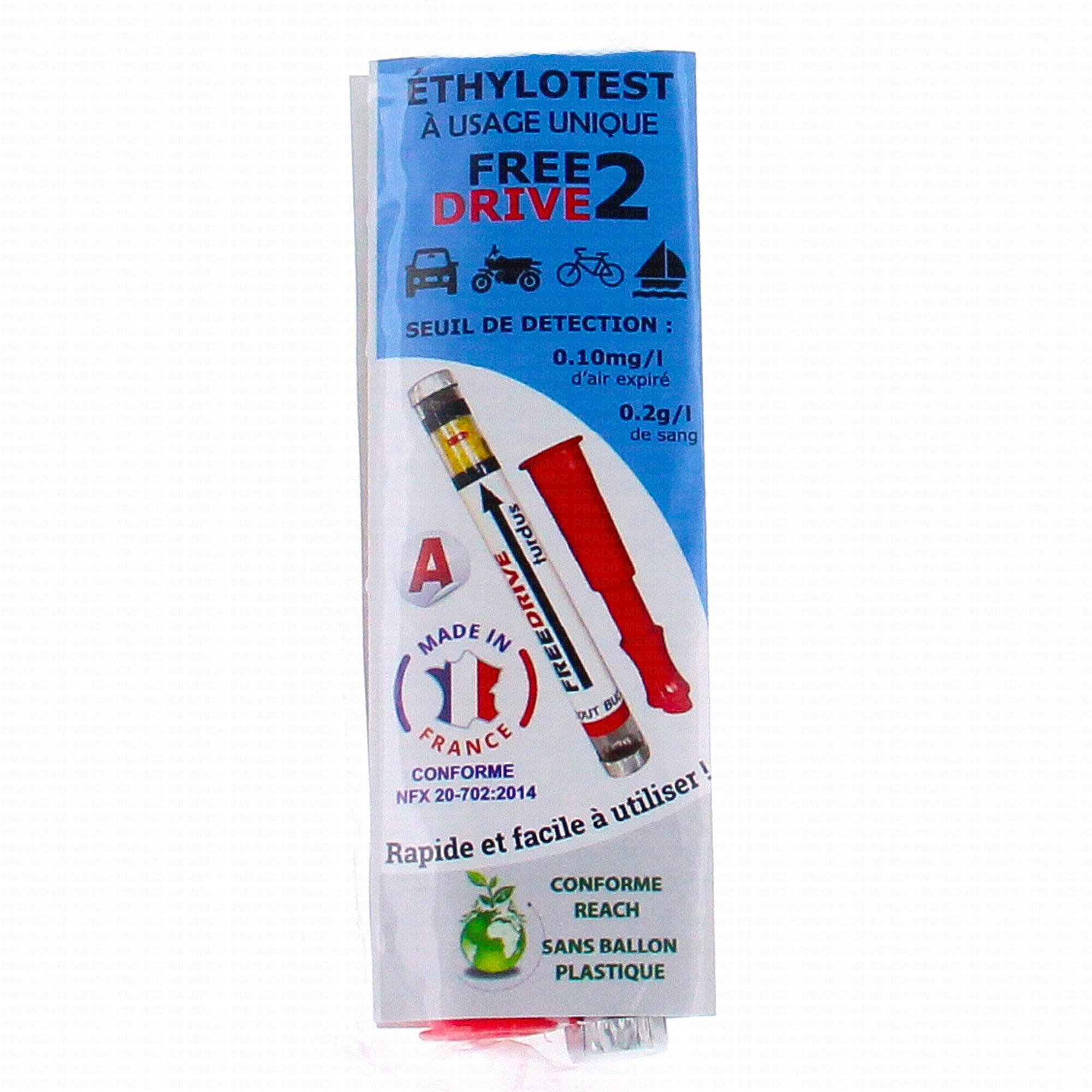 Tous nos produits Ethylotest jeune conducteur 0.2 g/L