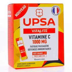 UPSA Vitalité Vitamine C 100mg x10 sachets