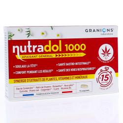 GRANIONS Nutradol 1000 apaisant général x15 comprimés