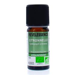 REVELESSENCE Huile essentielle de citronnelle bio 10ml