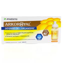 ARKOPHARMA Arkoroyal ferments lactiques + vitamine D3 boîte 7 unidoses