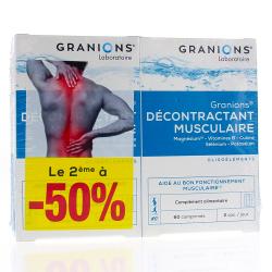 GRANIONS Décontractant musculaire 60 comprimés lot de 2