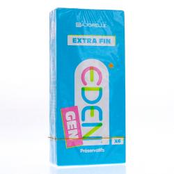 EDEN Préservatifs extra fin boite de 6