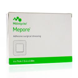 MOLNLYCKE Mepore Pansement post-opératoire adhésif x10 6x7cm