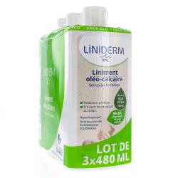 GILBERT Bébé liniment oléo-calcaire 3*480ml