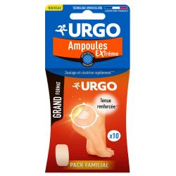 URGO Pansements ampoule extrême grand format x10