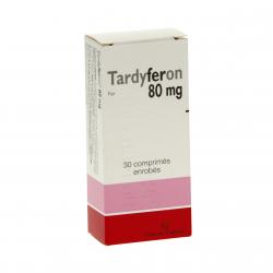 Tardyferon 80mg boîte de 30 comprimés