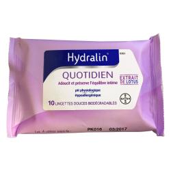 HYDRALIN Quotidien lingettes douces