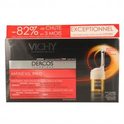 VICHY Dercos aminexil Pro traitement intensif homme 18 ampoules