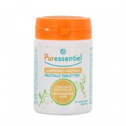 PURESSENTIEL Comprimés neutres pour les huiles essentielles 30 comprimés