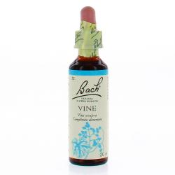 FLEURS DE BACH Original n°32 Vine fleur de bach flacon compte-gouttes 20ml