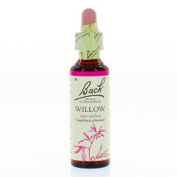 FLEURS DE BACH Original n°38 Willow fleur de bach flacon compte-gouttes 20ml