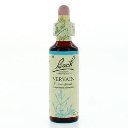 FLEURS DE BACH Verveine fleur de bach flacon compte-gouttes 20ml