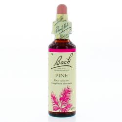 FLEUR DE BACH Original n°24 Pine fleur de bach flacon compte-gouttes 20ml