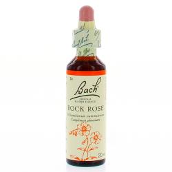 FLEUR DE BACH Original n°26 Rock rose (hélianthème) fleurs de bach flacon 20ml