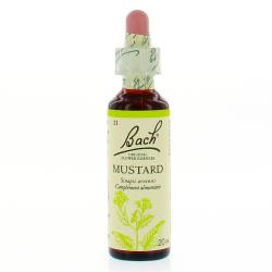FLEUR DE BACH Original n°21 Mustard fleurs de bach flacon 20ml