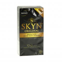MANIX Skyn Original préservatifs sans latex 10 + 2 gratuits