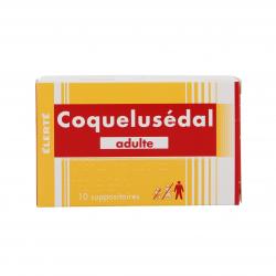 Coquelusedal adultes boîte de 10 suppositoires