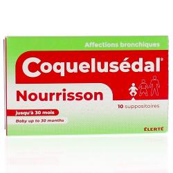 Coquelusedal nourrissons boîte de 10 suppositoires