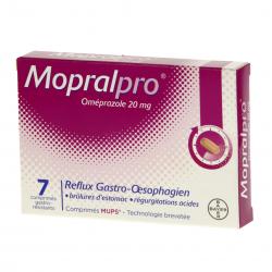 Mopralpro 20 mg boîte de 7 comprimés