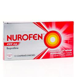 Nurofen 400 mg boîte de 12 comprimés