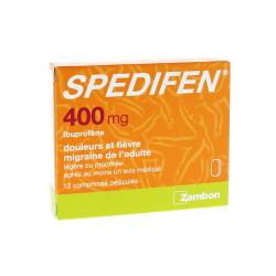 Spedifen 400 mg boîte de 12 comprimés
