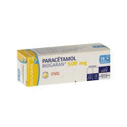 BIOGARAN Paracétamol 500mg tube de 16 comprimés effervescents