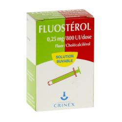 Fluosterol 0,25 mg/800 u.i./dose flacon de 22,5 ml